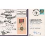 Lt Cdr I Stanley DSO Signed Appointment to the Distinguished Service Order FDC With Jersey Stamp and