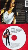 Music, Katie Melua signed The Closest Thing To Crazy single CD cover. The Closest Thing to Crazy