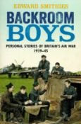 Backroom Boys Personal Stories of Britain's Air War by Edward Smithies Softback Book reissued 2012
