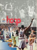 NBA NY Knicks Matchday Programme from Playoffs and NBA Finals V Houston Rockets for 1994/5 Season.