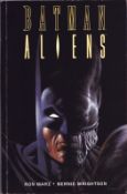 Batman Aliens 1990 softback book. Good condition. All autographs come with a Certificate of