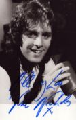 Paul Nicholas signed 6x4inch black and white photo. Good condition. All autographs come with a