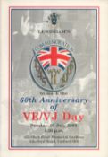 Lewisham's Commemoration to mark the 60th Anniversary of VE/VJ Day 2005 Softback Book with 39