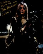 Petra Markham Ace of Wands Get Carter Actress 10x8 inch Signed Photo (with proof). Good condition.