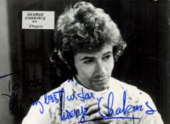 George Chakiris signed 6x4inch black and white photo. Good condition. All autographs come with a