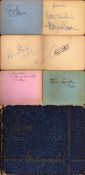 Vintage autograph book including autographs from the following Arthur Askey, Turner Layton, Kim