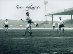 Trevor Meredith signed Burnley 8x6 inch black and white photo. Good condition. All autographs come