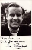 Ian Carmichael signed 6x4inch black and white photo. Dedicated. Good condition. All autographs