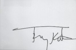 Troy Kotsur signed 6x4inch white card. Good condition. All autographs come with a Certificate of