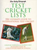 Test Cricket Lists (The Daily Telegraph), The Ultimate Guide to International Test Cricket by Graham