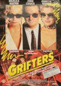 The Grifters 1991 Film Original Large Movie Poster 33x23.5 Inch. Good condition. All autographs come
