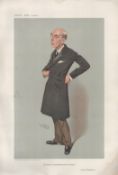 Vanity Fair Print. Titled He does not underestimate. Subject Lord Fitzmaurice. Dated 14/6/1906.