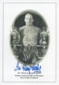 Henry Cooper (1934 2011) Signed Boxing Photo. Good condition. All autographs are genuine hand signed