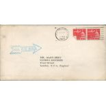 Ben Hogan TLS dated March 7, 1963, on headed note paper with original Air mail envelope