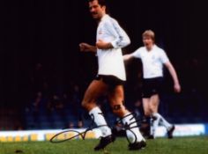 Football Frank Worthington signed 12x8 colour photo pictured in action for Bolton Wanderers. Good