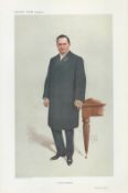 Vanity Fair print. Titled A Great Surgeon. Subject Dr Bland Sutton. Dated 3/2/1910. Approx size