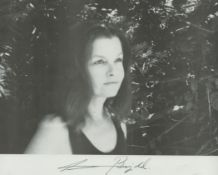 Genevieve Bujold signed 10x8 inch black and white photo. Good condition. All autographs are