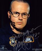 Gary Jones signed 10x8 Stargate SG1 Promo photo. Dedicated. Good condition. All autographs are