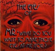 Emile Ford: The Eyes Of Mr. "What Do You Want To Make Those Eyes At Me For?" Signed Record. Good