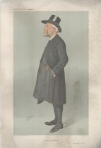 Vanity Fair Print. Titled A Most Select Preacher. Subject The Bishop of Truo. Dated 26/12/1885.