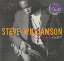 Steve Williamson A Waltz For Grace signed and dedicated LP. Dedicated to Christine. Good