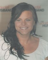 Jade Goody signed 10x8 colour photo. Good condition. All autographs are genuine hand signed and come