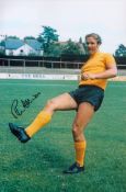 Ron Atkinson signed 12x8 colour photo pictured during his playing days with Oxford United. Good