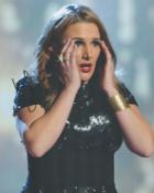 Sam Bailey Signed 10x8 colour photo. Bailey is an English pop singer who won the tenth series of The
