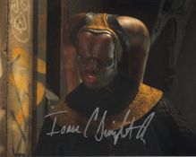 Star Wars The Mandalorian 8x10 photo signed by actor Isaac C Singleton Jr who played a Twi'lek