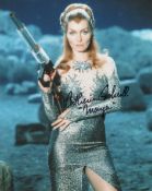 Space 1999 Catherine Schell signed Space 1999 TV science fiction series photo. Good condition. All