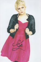 Stine Bramsen signed 12x8 colour photo. Bramsen is a Danish singer and songwriter who is best