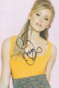 Diana Vickers signed 12x8 colour photograph. Vickers (born 30 July 1991) is an English singer,