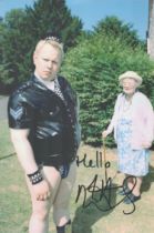 Actor, Matt Lucas signed Little Britain 12x8 colour photograph pictured during his role as Daffyd