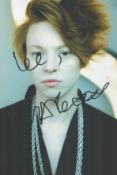 La Roux signed 12x8 colour photo. La Roux is an English synthpop act formed in 2008 by singer Elly