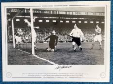 Nat Lofthouse 16x12 signed black and white photo Autographed Editions, Limited Edition. Photo