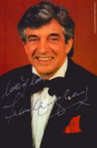 Frankie Vaughan signed 6x4 colour photo. Vaughan CBE DL was an English singer and actor who recorded