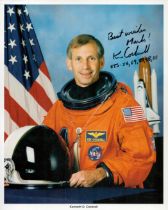 Kenneth D Cockrell Astronaut Signed Nasa Colour Photo approx. size 10 x 8. Good condition. All