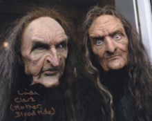 Doctor Who The Shakespeare Code 8x10 photo signed by actress Linda Clark as Mother Bloodtide. Good