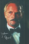 Actor, Julian Glover signed 12x8 colour photograph. Glover CBE (born 27 March 1935) is an English