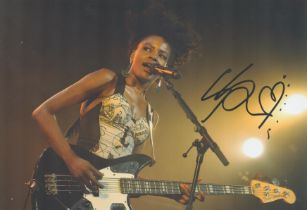 Nina Nesbitt signed 10x8 colour photo. Nesbitt is a Scottish singer and songwriter. She has two