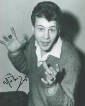 Mark Wynter signed 10x8 black and white photo. Wynter is an English actor and singer, who had four