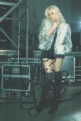 Singer, Pixie Lott signed 12x8 colour photograph. Lott, is an English singer and songwriter. Her