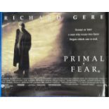 Richard Gere 16x12 Primal Fear colour promo poster. Unsigned. Rolled. Good condition. All autographs