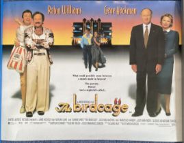 The Birdcage 16x12 colour promo poster. Unsigned. Rolled. Good condition. All autographs come with a
