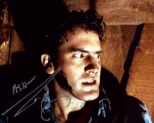 Bruce Campbell signed 10x8 inch colour photo. Good condition. All autographs come with a Certificate