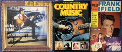 Country Music. Assorted 1 x The Illustrated Encyclopaedia of Country Music signatures include Liz