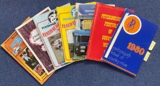 Music 7 x Peterborough festival of Country Music programme. 1980, 1981, 1982, 1983, 1984, 1986.