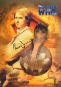 Peter Davison signed 12x8 inch Doctor Who Promo Photo. Good condition. All autographs come with a