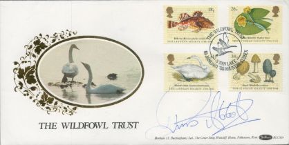 Russ Abbot signed Wildfowl Trust FDC. 19/1/88 Arundel postmark. Good condition. All autographs