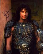 Kevin Sorbo signed 10x8 inch Hercules photo. Good condition. All autographs come with a
